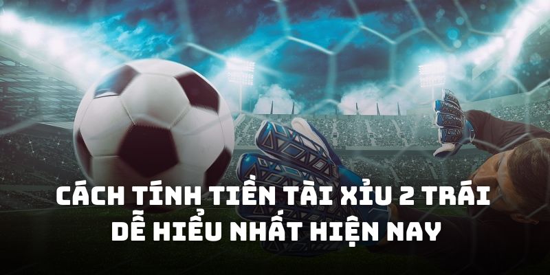 Cách tính tiền tài xỉu 2 trái dễ hiểu nhất hiện nay